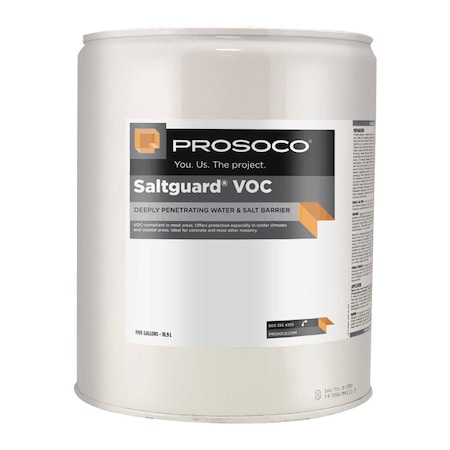 Prosoco Saltguard VOC Deeply Penetrating Water & Salt Barrier 5 Gallon 47060-05GAL